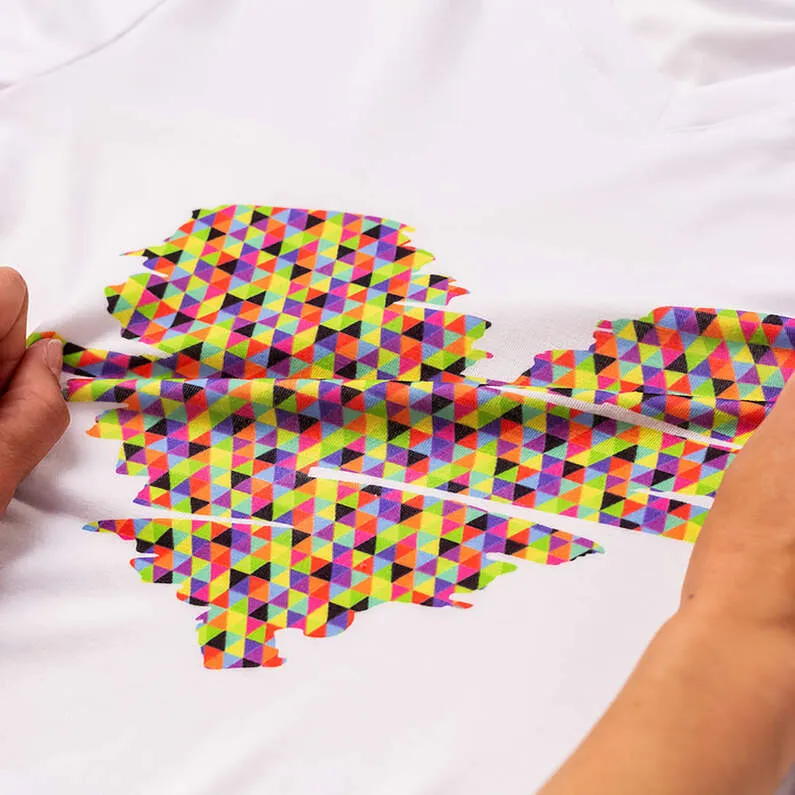 CRICUT 2006776 - 2 F. TRANSFERT INFUSIBLE INK 30,5X30,5 CM AQUARELLE – Image 3